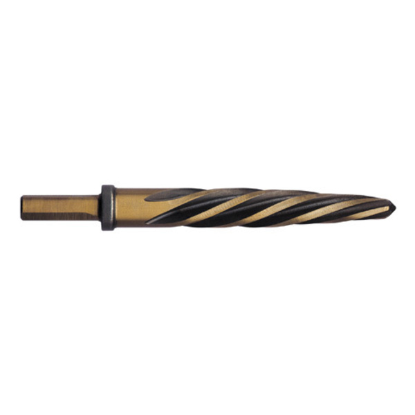 Kodiak Cutting Tools 11/16 Construction Reamer Left-Hand Spiral Black & Gold with 3 Flats 5496931